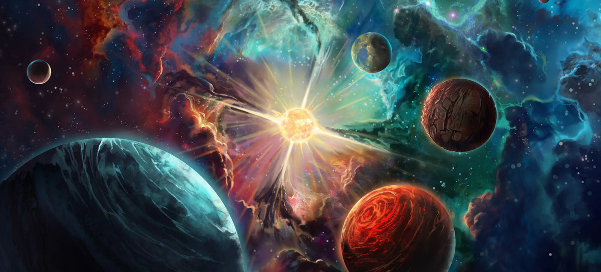 Exoplanets - RGB Deskmat