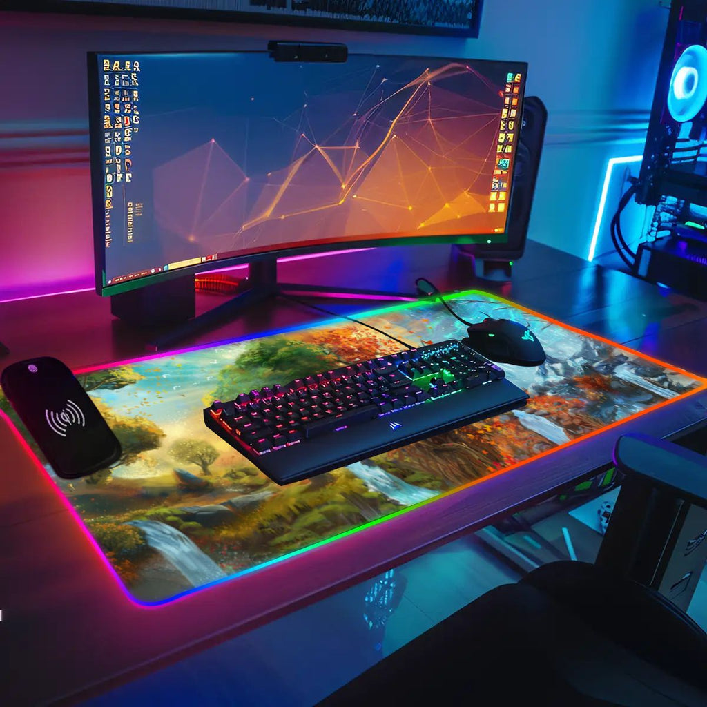 Seasons - RGB Deskmat