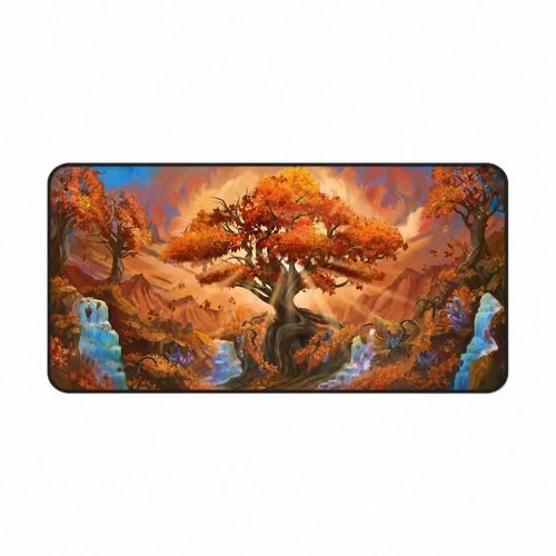 Autumn 16 by 36 deskmat front view