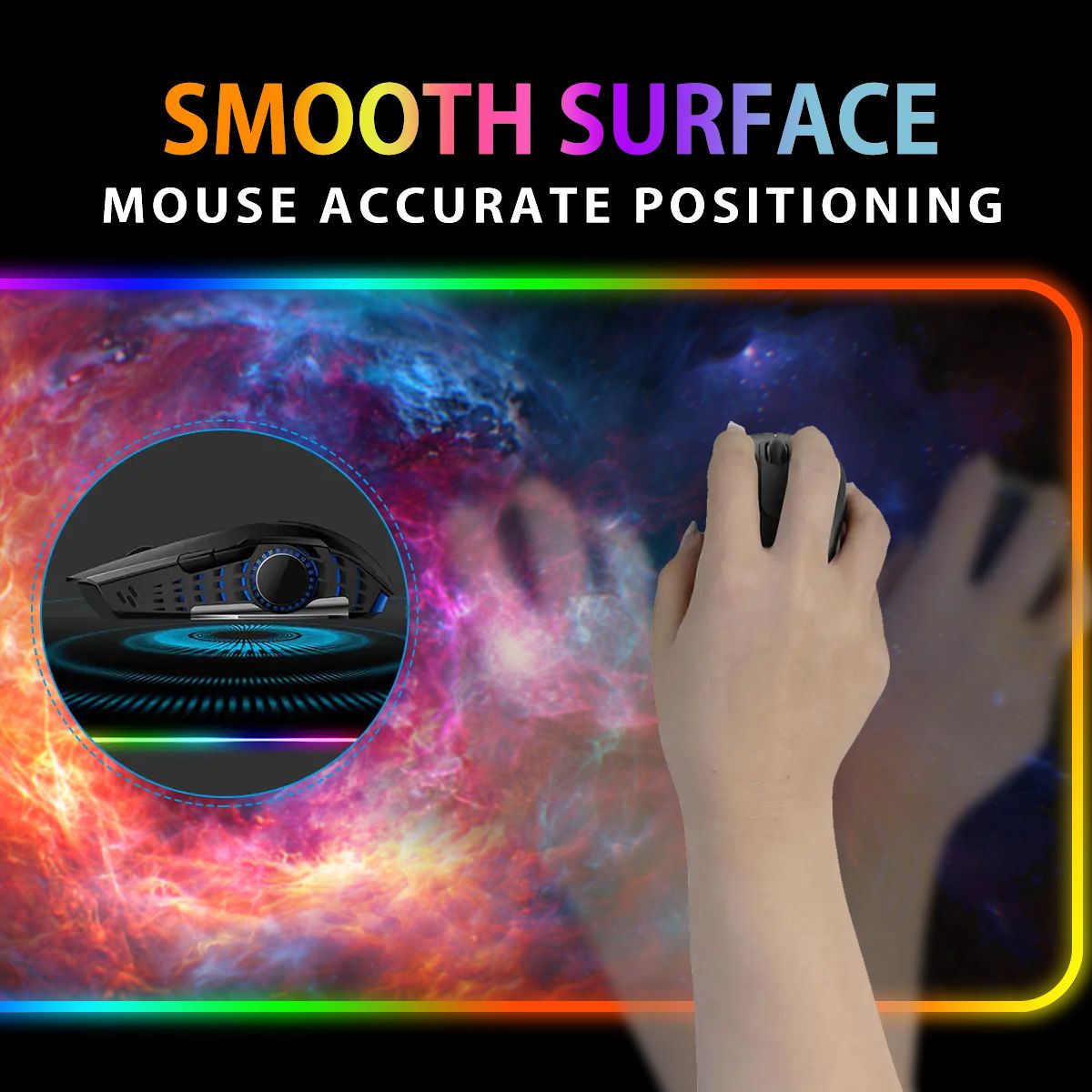 The Cradle - RGB Deskmat